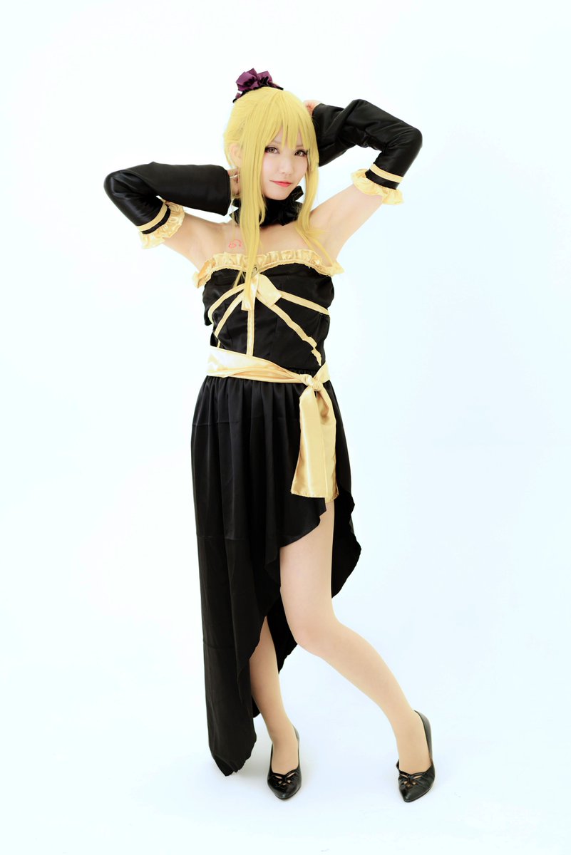 あさき しばらく休憩 Ft ルーシィ ハートフィリア 星霊衣 レオフォーム 星霊の加護よ カメラマンさん Terasan001