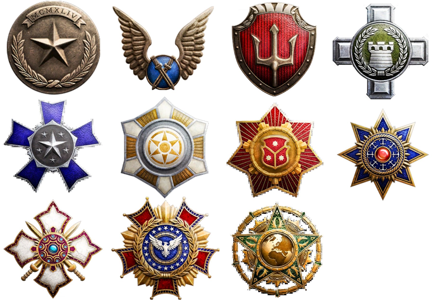 Here's all of the 10 Prestige + Prestige Master Icons in CoD WWII! 