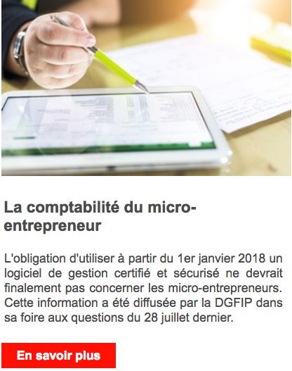 BpifranceCrea's tweet photo. 📌 Obligations pour la comptabilité du micro-entrepreneur https://t.co/RFdujvvm2G #Entrepreneur #AE https://t.co/2sQXDbRL7Q