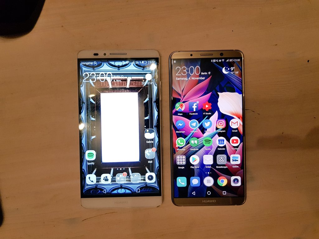 danilkazzz's tweet photo. 3 Jahre. Was für eine Entwicklung!
#Mate10Pro #Mate7 https://t.co/QbQ7YKsGnO