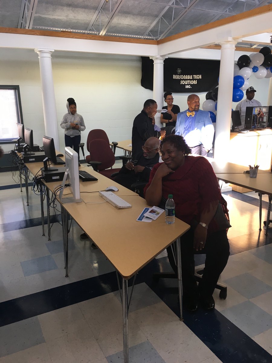 YESactionnow's tweet photo. CYBER Solutions Training Center opens in Park Heights thanks to JamesMitchell @innovativeinitiativescyber and GeorgeMitchell @YESactionnow https://t.co/L8LUVi0r89