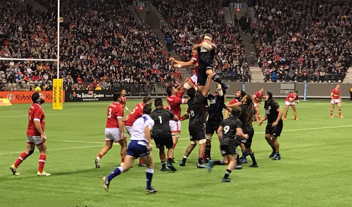 ShaunLedding's tweet photo. All Blacks vs Canada  |  TOUGH  |  #CANvMAB https://t.co/ejgyrAnpR3