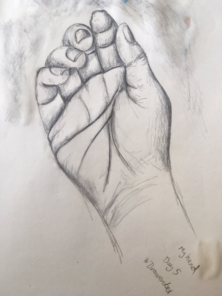 tiffanyjbudd's tweet photo. Day 5 #drawember2017 #drawember #derwent #sketching #pencil #myhand #sketchbook #tiffanybudd https://t.co/0BkpyLENYF