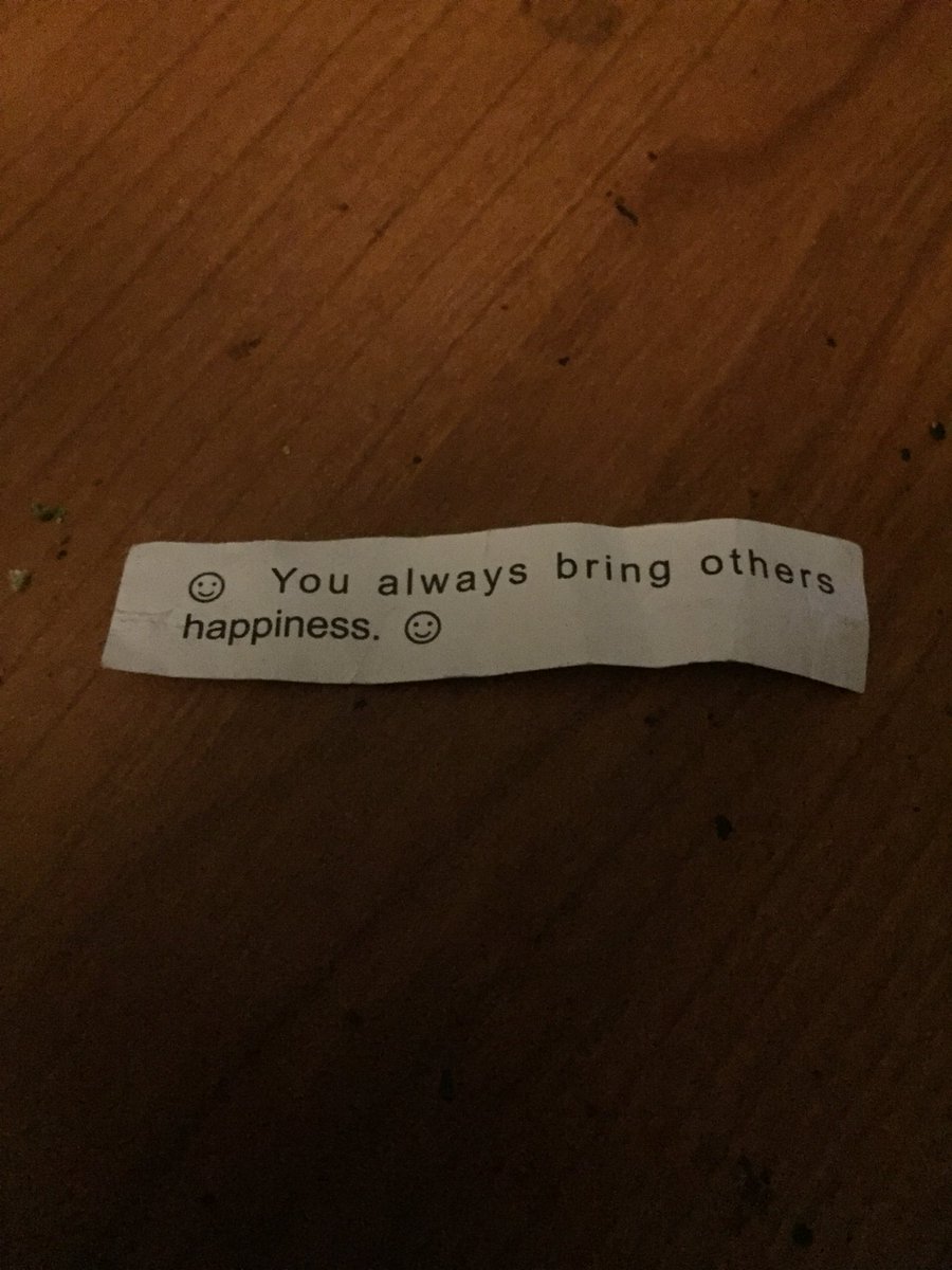 Jedro24's tweet image. Sometimes you can tell you get the wrong fortune #GoodIntentions #BadExecution