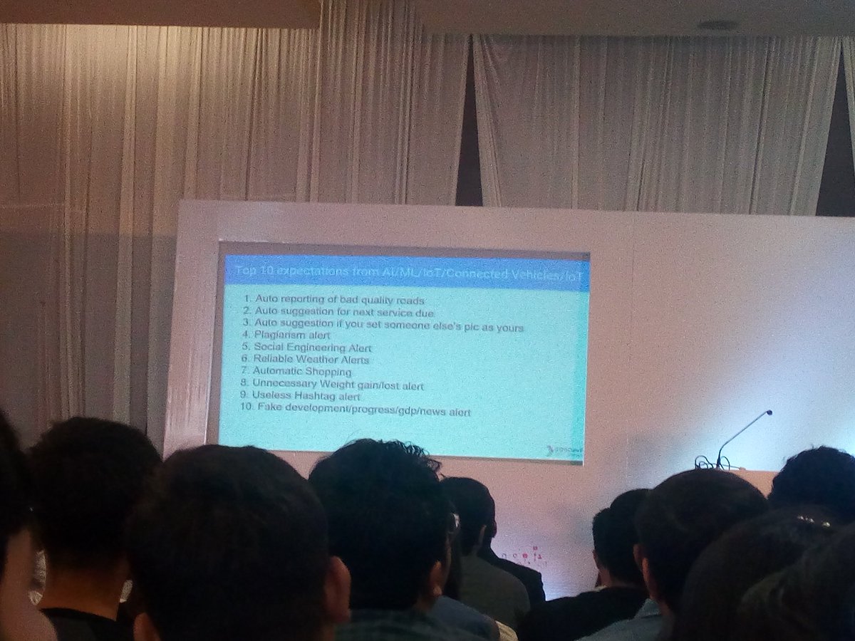 Alva_Srinivas's tweet photo. Expectations from AI &amp; ML😕
#GDGDevfest2017 #DevFestAhm #devfest17 #GDG #gdg #GDGDevFest17 https://t.co/hwBSaGvPk0