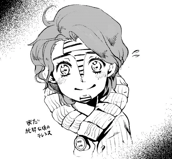 5歳くらいのテレンス 