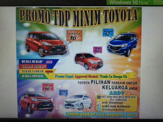 ArdyMarketing's tweet photo. pemesanan toyota cash/kridit 087782048813 https://t.co/SPFCur8KhQ