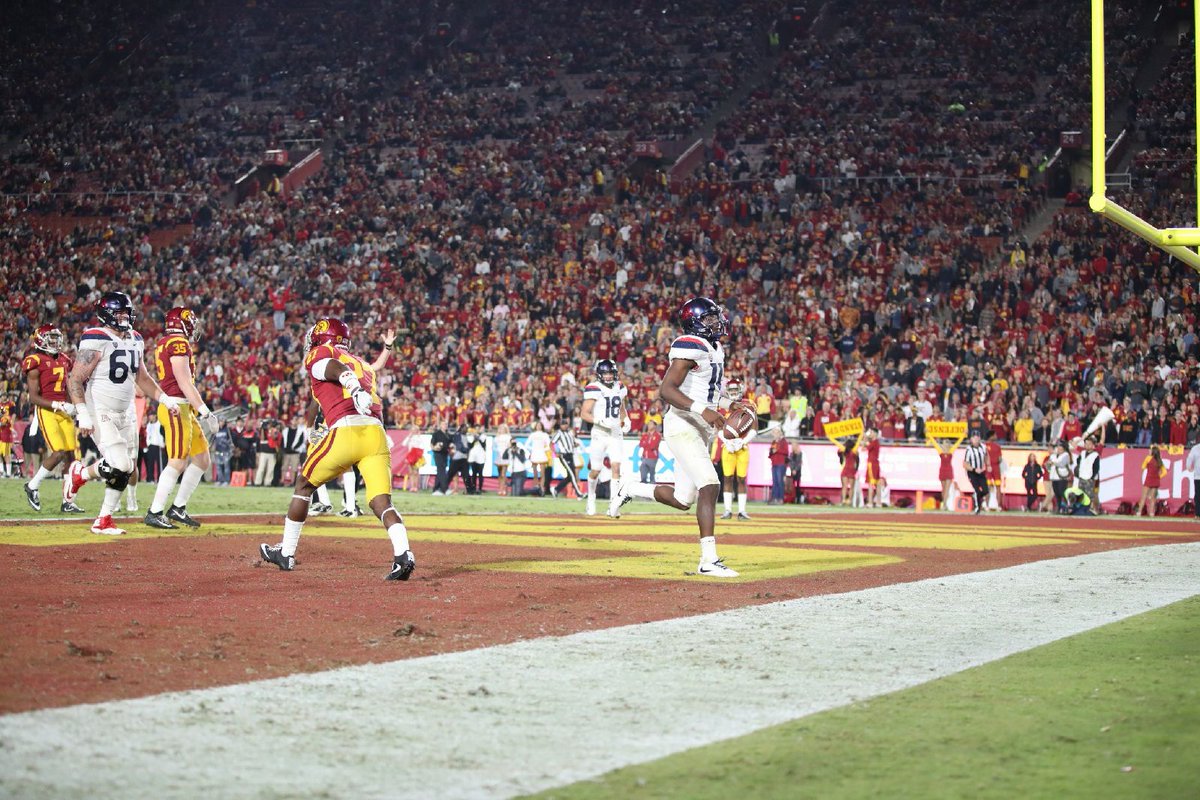 Khalil Tate has now eclipsed 1000 yards rushing on the season, becoming the first Pac-12 QB in history to do so. #BearDown