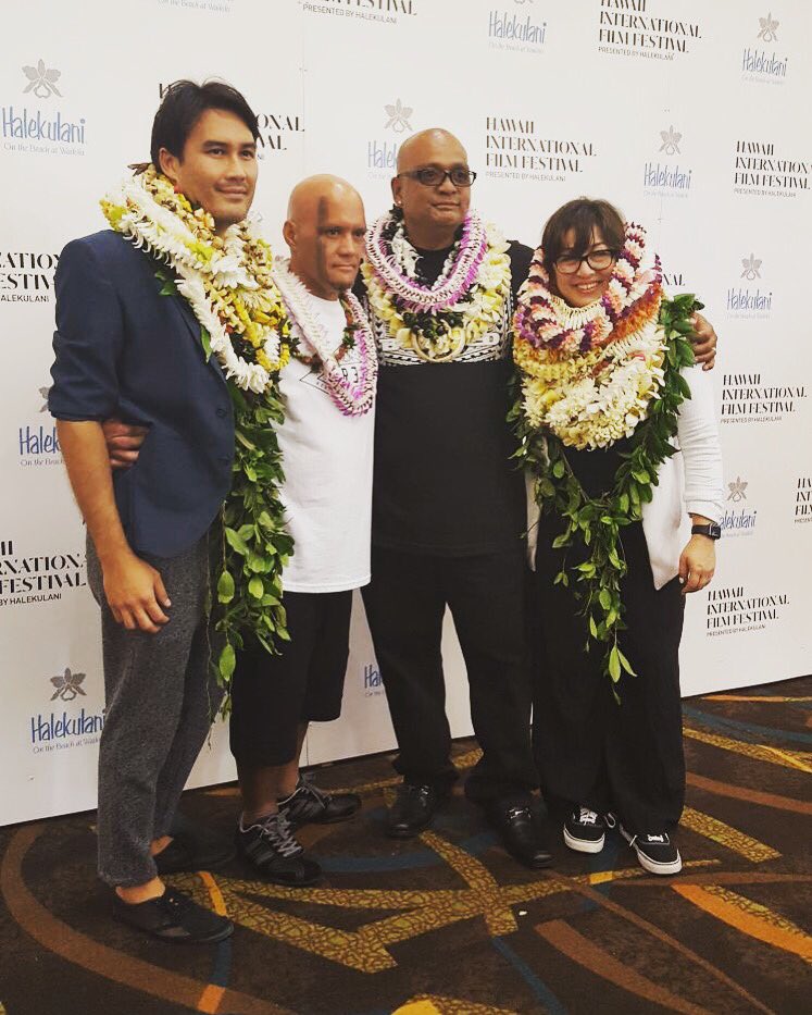 Hawaiʻi International Film Festival (@hiff) on Twitter photo #Hiff37: <a href="/OutofStateFilm/">Out of State Film</a> producer Beau Bassett (L) and director Ciara Lacy (R) with documentary subjects David and Hale. #documentaries #Hiff37: <a href="/OutofStateFilm/">Out of State Film</a> producer Beau Bassett (L) and director Ciara Lacy (R) with documentary subjects David and Hale. #documentaries