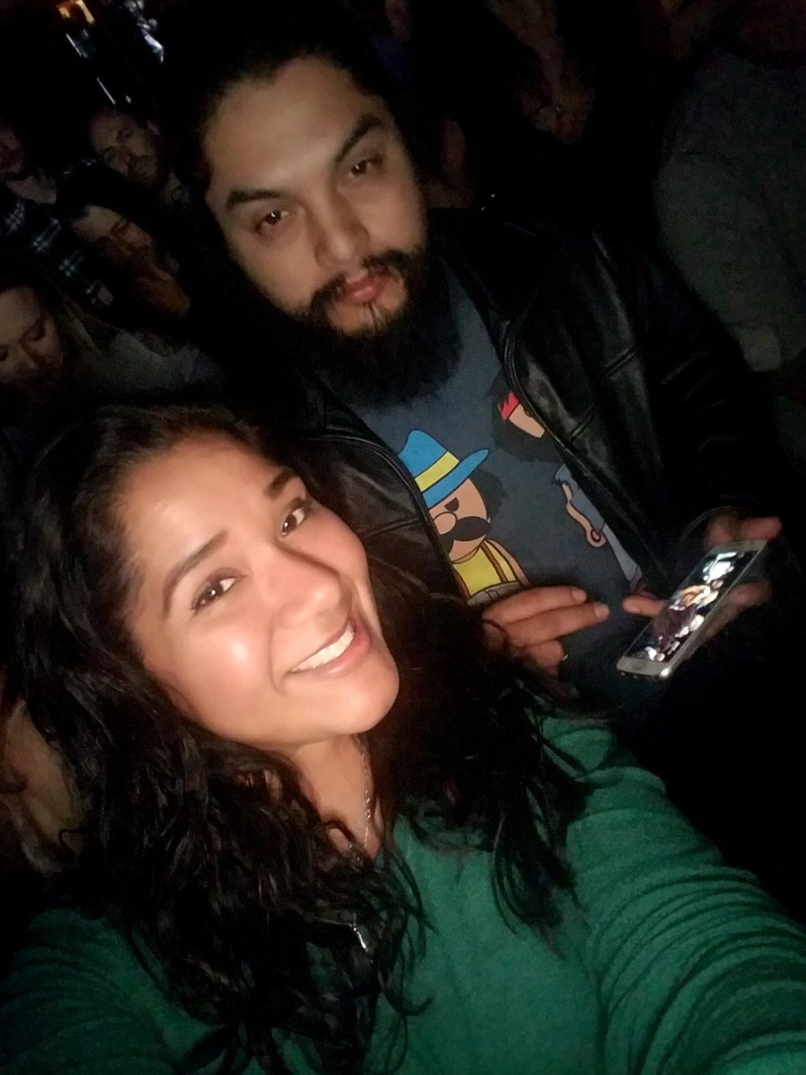 geegeebella's tweet photo. When UFC is life....and you gotten please the wife with a @ThirdEyeBlind concert!!!  Lol love my hubby https://t.co/6HmVKaPDWv