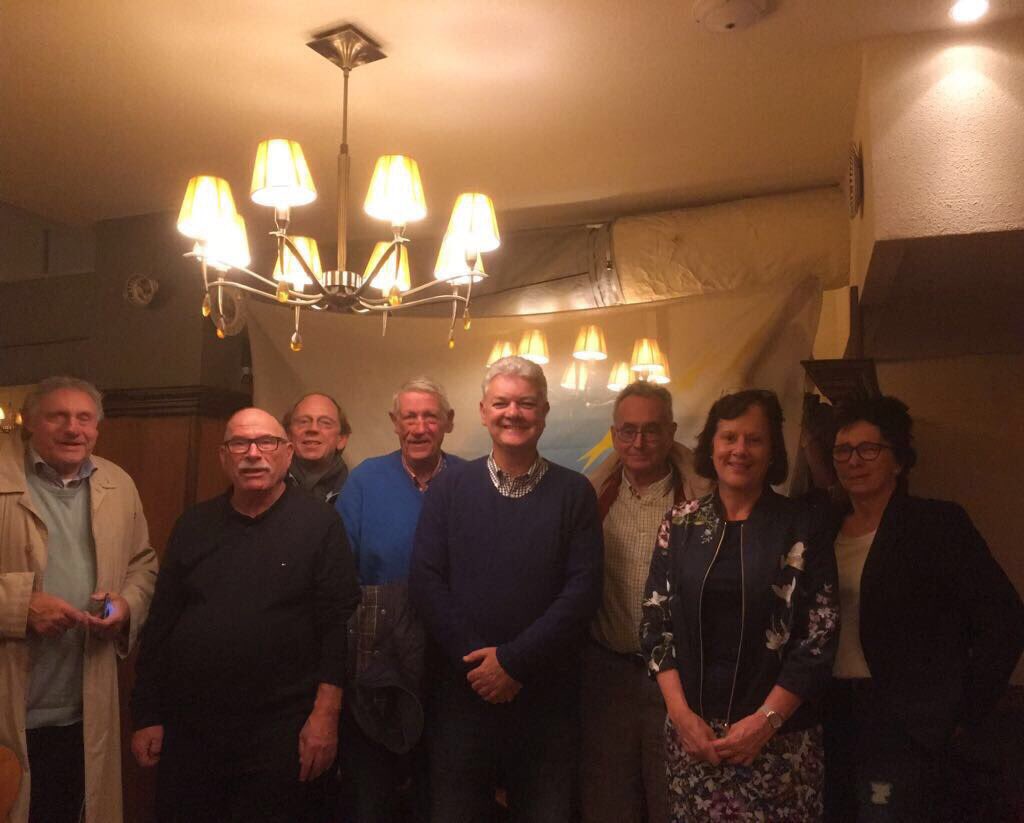 rwainwright67's tweet photo. Europol trailblazers! 25th anniversary of the project team in Strasbourg that set up the agency. Small team, big impact! @Europol https://t.co/LegdwI3V6M