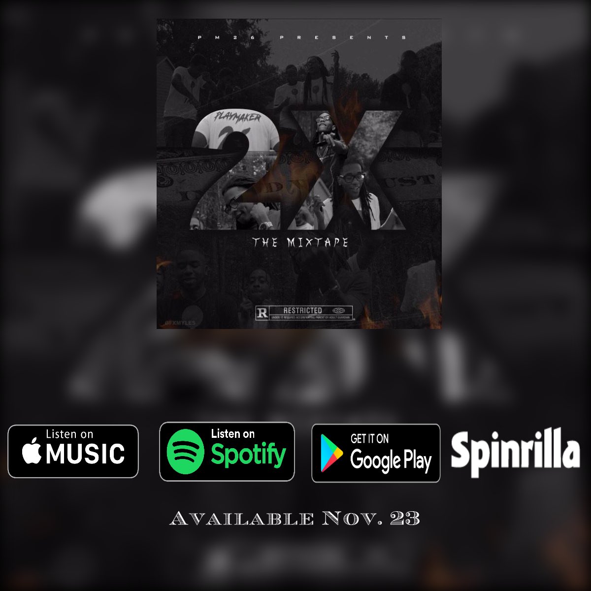 Juice_Jones_'s tweet photo. 11/23 x #2xTheMixtape x @Rico2x__
11/23 x #2xTheMixtape x @Rico2x__ https://t.co/1HSpiDHvzk