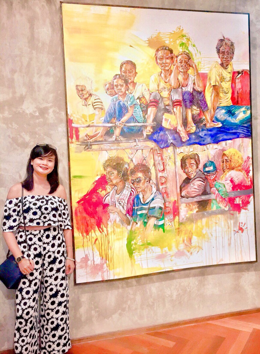 cbtinaza's tweet photo. The season had me binge on Contemporary Art again at the Provenance Gallery in Fort.If i could only afford one! #Kalsada Exhibit deserves 👏🏼 https://t.co/6A1XkQQU13