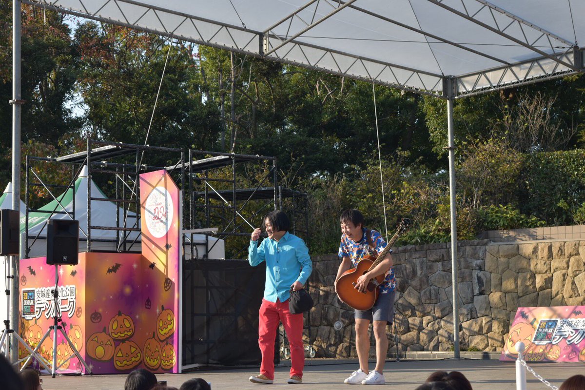 lu7eo's tweet photo. デンパークに永野来てた！
イワシになった人のネタ久し振りに見た笑 https://t.co/eAtktt7aqI