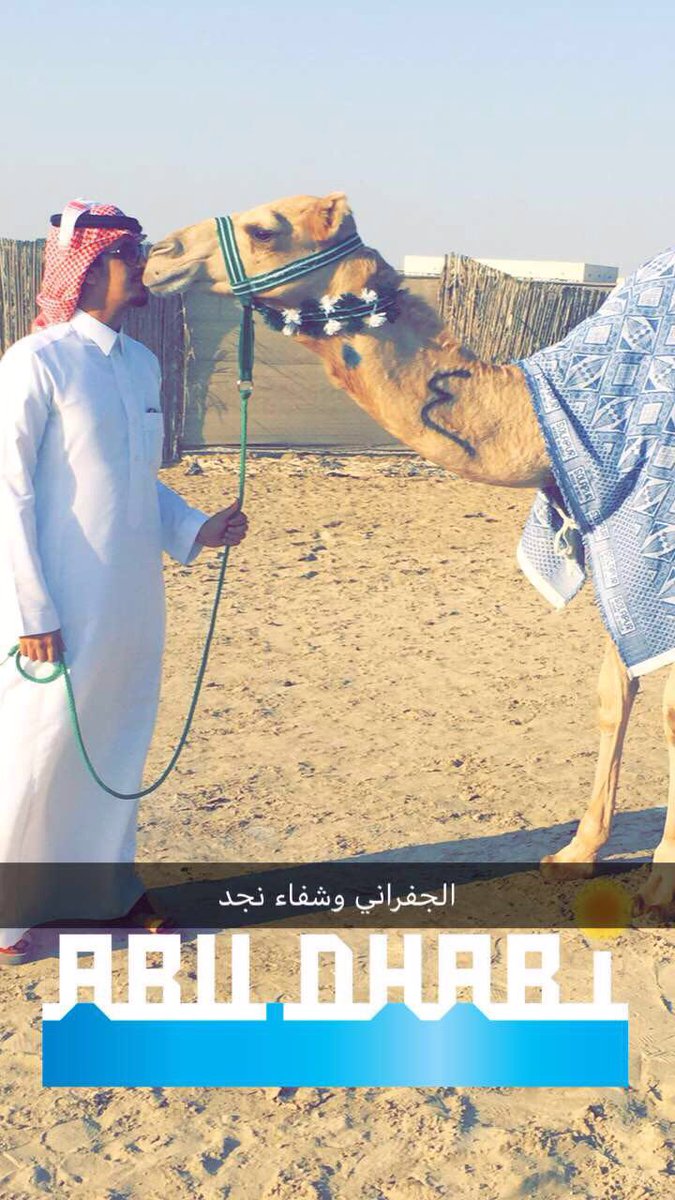 الجفراني وصاحبة الناموس في ميدان الوثبه الامارات ( شفاء نجد ) المملوكه لصاحب السمو الملكي الامير : فيصل بن احمد بن عبدالعزيز ال سعود ،