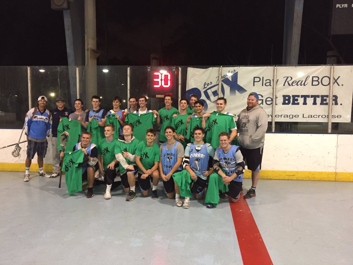 LeverageLAX's tweet photo. Big congrats to @LACobrasLax for winning the varsity division of the LA box lacrosse league! #laboxlacrosse https://t.co/AN3KivRsWa