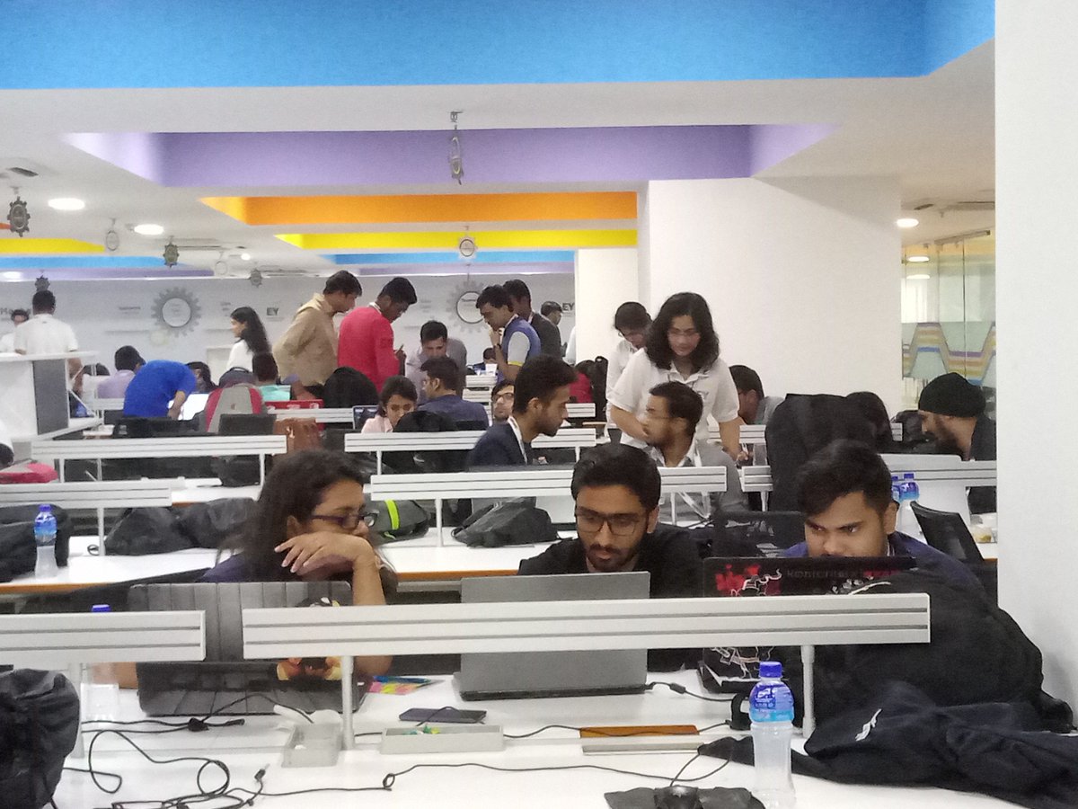 EY_India's tweet photo. A special mention for our female participants of the #EYHackathon #WomenFastForward https://t.co/icUTOE2huI