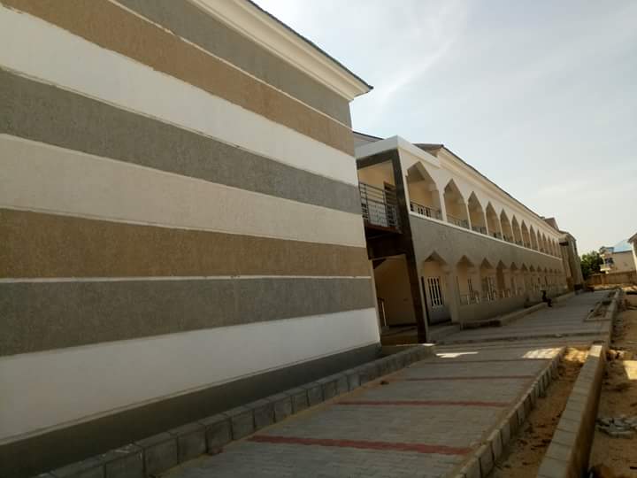 Habuhk4's tweet photo. #BornoshallriseAgain One of many Orphanage schools being constructed by @kashimshettima 's KSM is working! #NERebirth #NotAnotherNigerian https://t.co/US4RM0xyAv