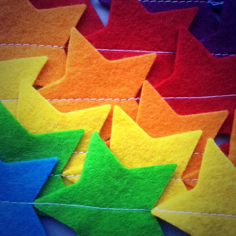 DitzandBobs's tweet photo. Felt star garland custom made, room decor, wedding decoration, cele… https://t.co/7wooyN4QbS #Epiconetsy #PrideDecor https://t.co/yd8EbS9P03
