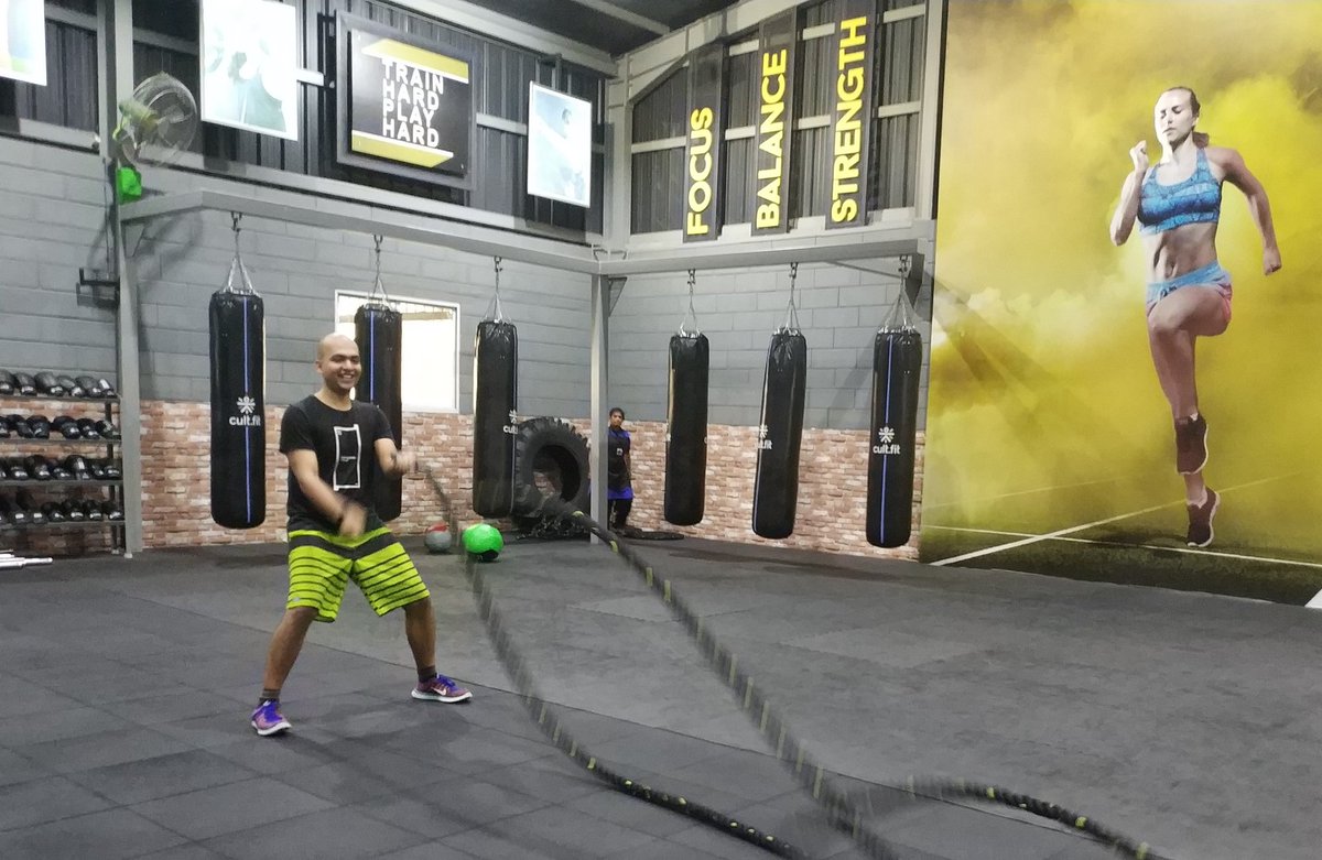 Manu Kumar Jain No Pain No Gain Sore Today Strong Tomorrow Back At The Gym Sweating It Out Was Down Out But Now I M Back Bring It