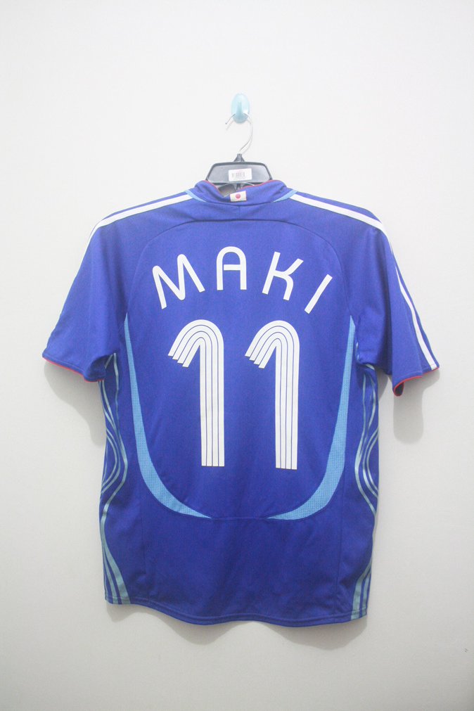 utdfootball's tweet image. #UFA10
Japan Home 06
#11 MAKI - remake
size S
55x70
minus minor di pin adidas
sisanya mulus
BIN 400
#UFAuction