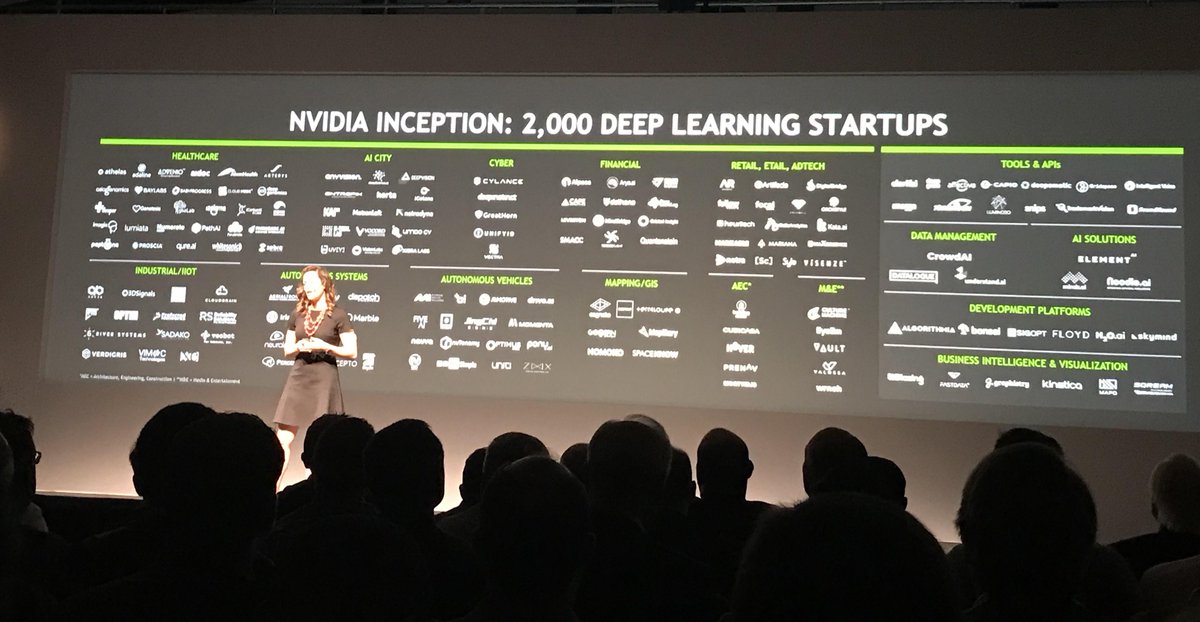 _tamiola's tweet photo. We are incredibly proud to be featured by @NvidiaAI @nvidia as disruptors in #healthcare #ai among other excellent #startups https://t.co/89suUZewJK