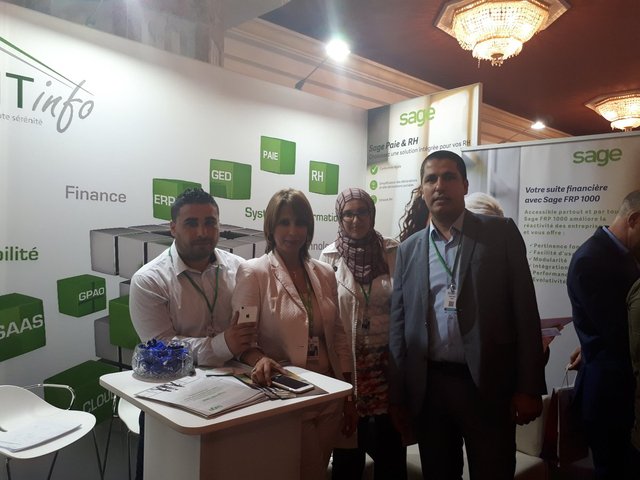 pascalesaint9's tweet photo. RT @malahbibi: Sage présente à #medrh avec notre partenaire ELITINFO @KaoutharKADDOUR @SageNorthAfrica @SageFrance https://t.co/cXxldNMJgd https://t.co/0mWSlpSWJ0