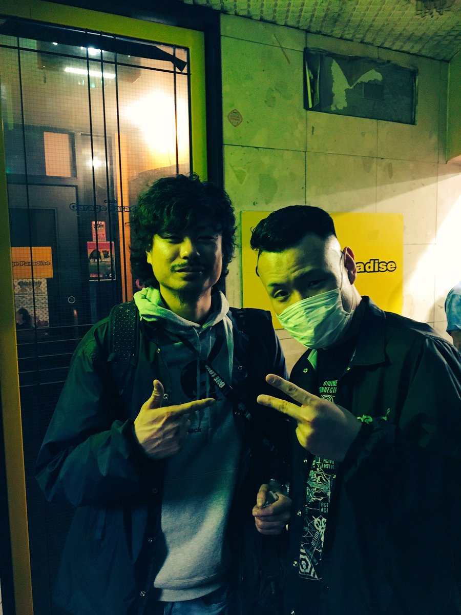 SHINYAH1990's tweet photo. 完全にモンスターだった！ラップでセッションできるExmachinaが羨ましかった！！やっぱり現場は最高ですな！
Liveも最高でした！
サンドイッチフェスありがとうございました！！

#同い年 https://t.co/n2eBPPnjHR