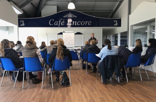 JDPsychology's tweet photo. Busy few days running workshops! Really enjoyed meeting new faces at the @britishdressage Eastern Region coach/rider sessions 👍🏻 https://t.co/OkoP40km0G