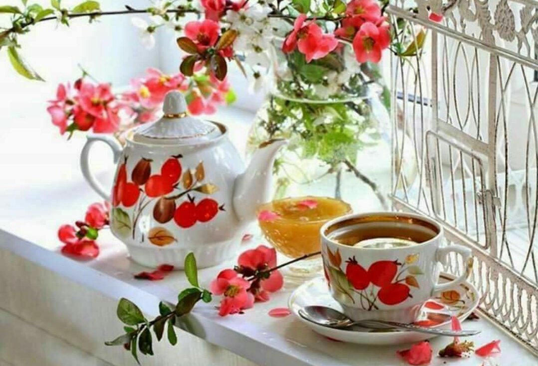 Yağmurun sesi ve toprağın kokusuyla güne başlayanlar...Komşudaki çocukların gürültüsüyle uyananlar (👉bu ben) Hepinize kocaman
GÜNAYDIN 🙋🍳🍞☕