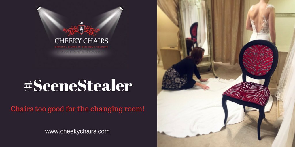 cheekychairs's tweet photo. It is hard not to miss a #CheekyChair Ruby Red House of #Lacroix https://t.co/7zpKp72UFu #ChairsWithCharacter #BoudoirChairs #LuxuriousSeats https://t.co/VSuUFOYtjr