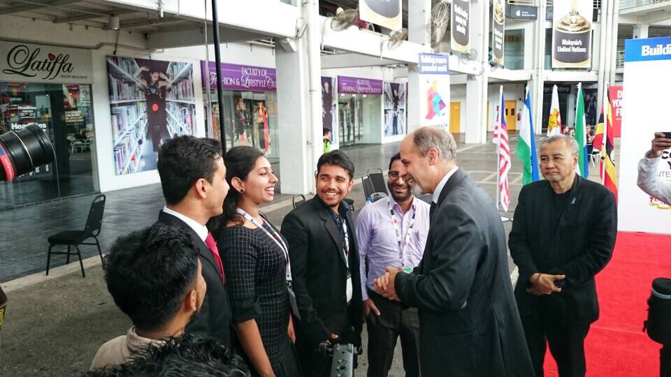 Limkokwing_MY's tweet photo. LIVE: HE @stefan_priesner, #UN Resident Coordinator to #Malaysia, #SG &amp; #Brunei is joining us for the #CommonwealthYouthSummit2017! #CYS2017 https://t.co/U20GCzr0oI