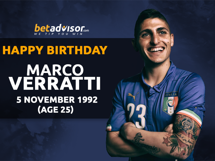 Happy Birthday to Marco Verratti   