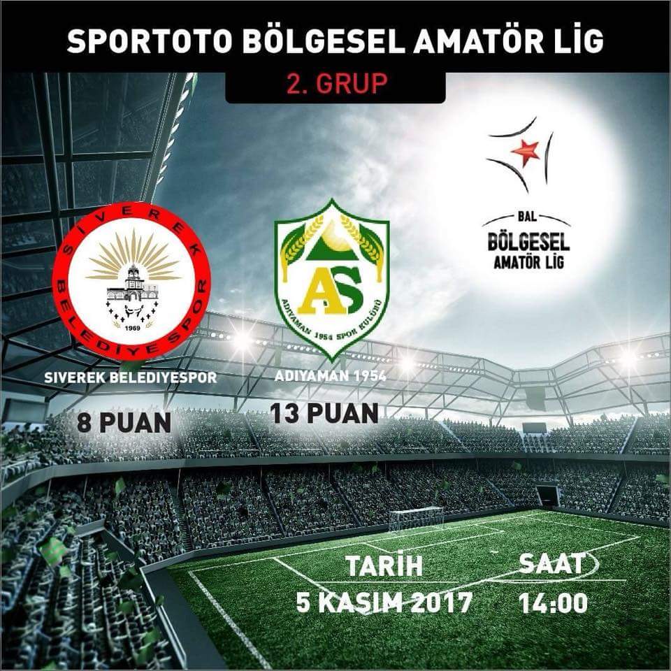 siverekbldspor's tweet photo. #SPORTOTO #BÖLGESELAMATÖRLİG
@SiverekSpor 
#ADIYAMAN1954
@ResulYilmaz63 @SiverekSonHaber @_SiverekGFB https://t.co/HlDp3XNm8C