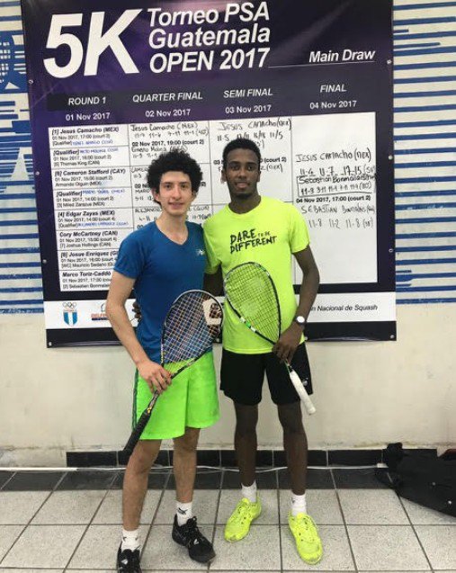 SquashSite's tweet photo. French @Sebsquash upsets the seeding to take Guatemala title
https://t.co/g2337nrrKA https://t.co/xwm6xY3QDa