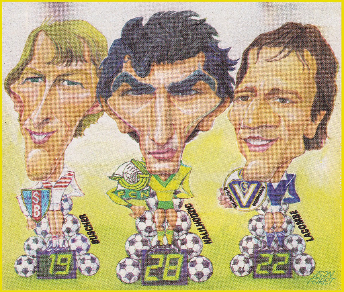 SBrestois1950's tweet photo. Joyeux anniversaire Gérard Buscher ! (57 ans)
Meilleur buteur de l'histoire du club en 1re division (58 buts en 134 matchs)
#SB29 #Buscher https://t.co/If1WGRDEqz