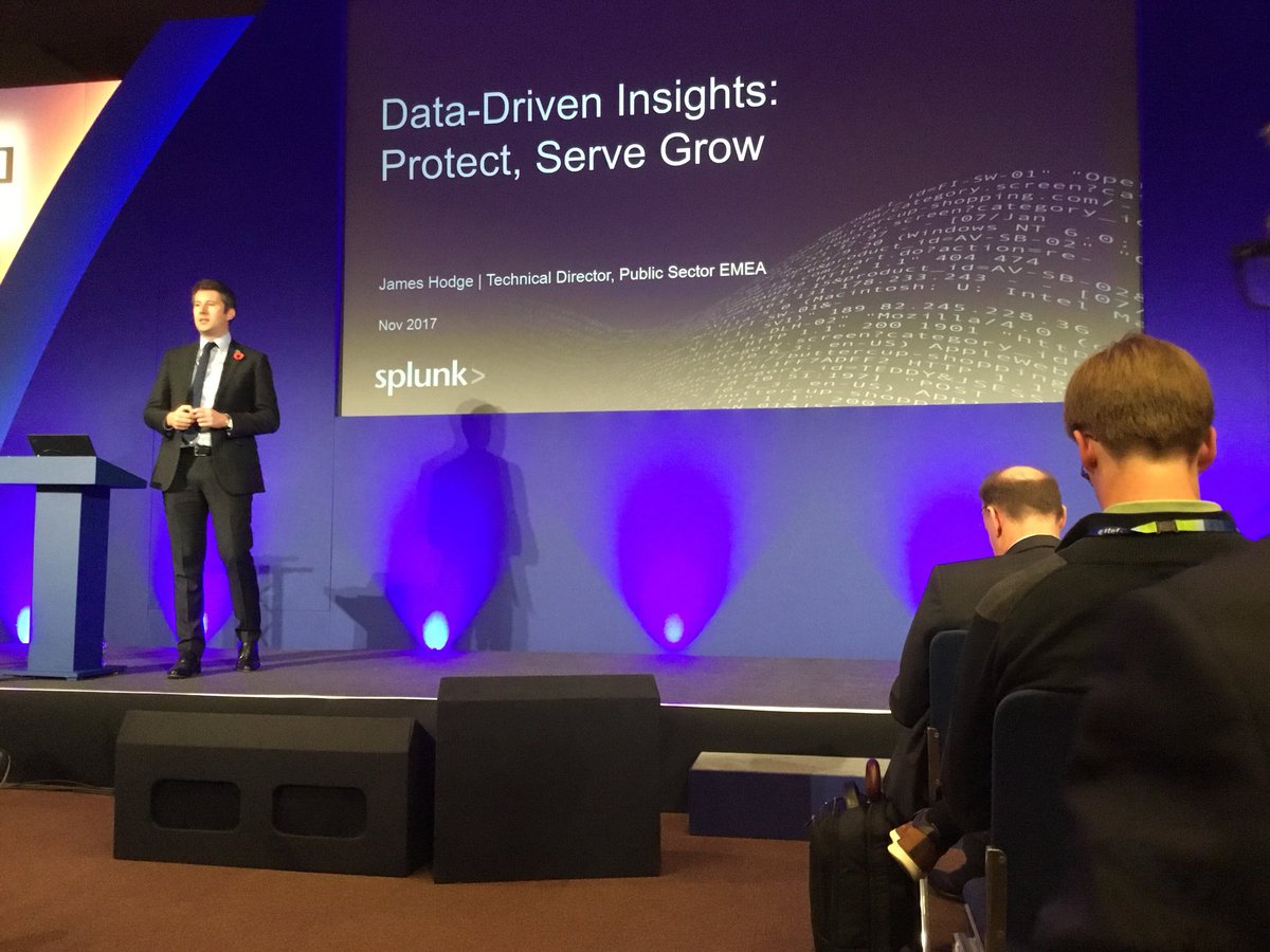 looking forward to an interesting seminar from @jameshodge_uk <a href="/splunk/">Splunk</a>. <a href="/computerfutures/">Computer Futures IT</a> - good to know the reason for the name!