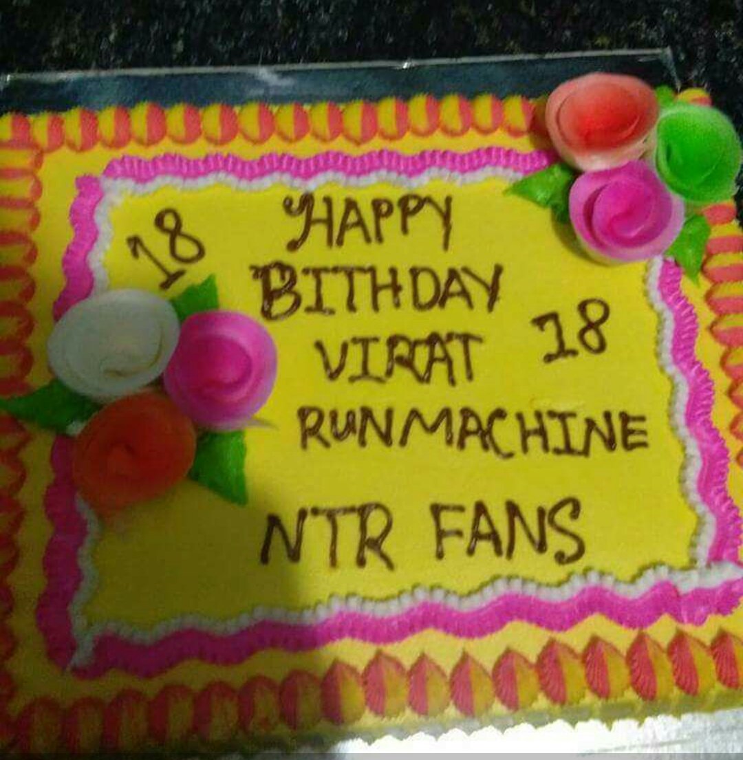  Happy Bday Virat Kohli from Fans  