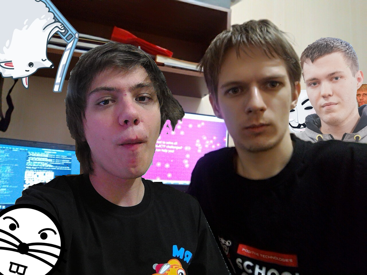 a_tkachov's tweet photo. SUSlo.PAS
▒█▀▀█ ▒█░░▒█ ▒█▄░▒█ ▒█▀▀▀█
▒█▄▄█ ▒█▒█▒█ ▒█▒█▒█ ░▀▀▀▄▄
▒█░░░ ▒█▄▀▄█ ▒█░░▀█ ▒█▄▄▄█
 #SchoolCTF https://t.co/m059mvjUGV
