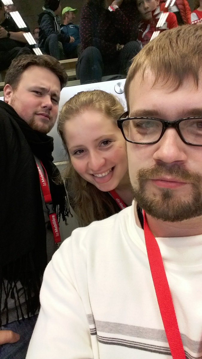 PicardyBreezer's tweet photo. Still going strong after 4 days! It's been great working at #EFT2017 with @IFF_Floorball! @Olivechkin @MichelleLderac1 https://t.co/eEtHJ1CMv6
