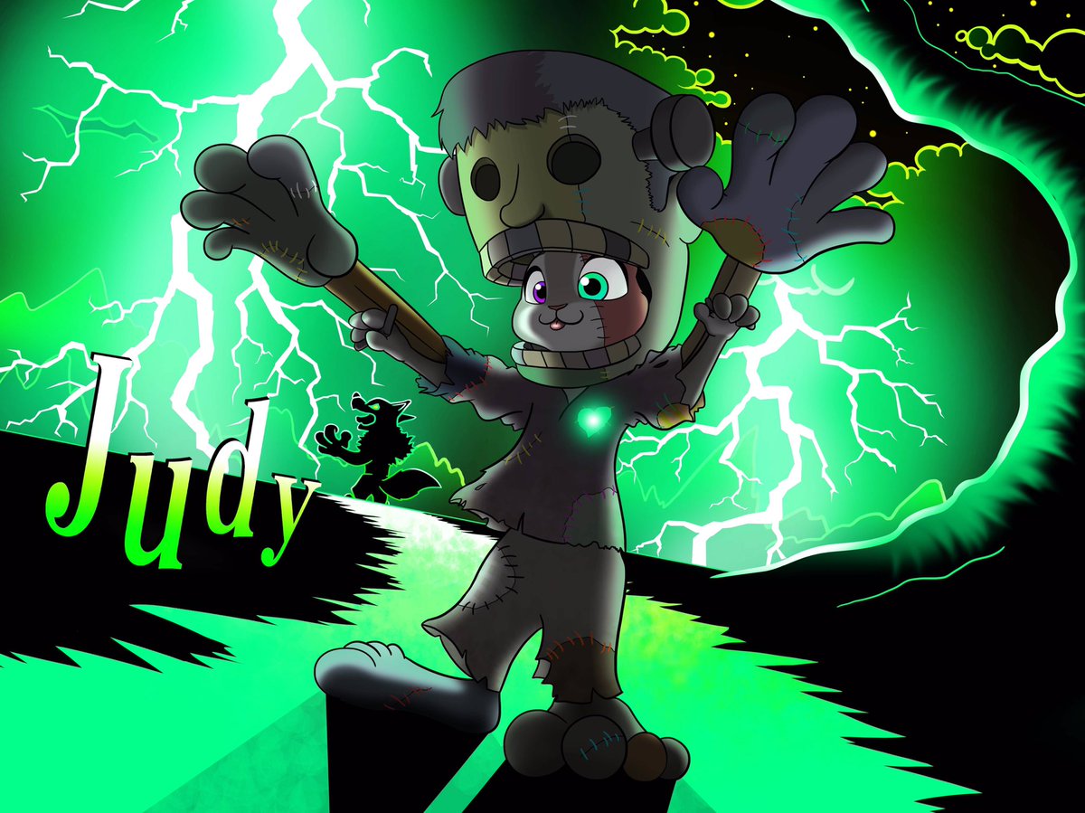 ディニック Next Hbf ズートピアハロウィンイラスト ズートピア ニクジュディ ディズニー ハロウィン ジュディ ニック フィニック