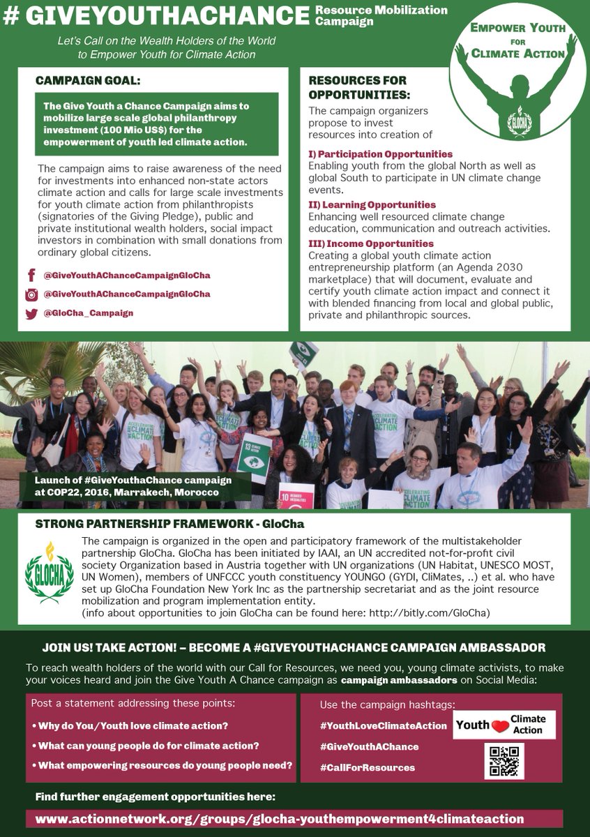 GlochaYouth's tweet photo. invite #COP23 press conf 
#GloCha #GiveYouthAChance #CallforResources #Youth #ClimateAction 
https://t.co/mUt6uY9EEL
#YOUNGO #COY13 #GYMC18 https://t.co/QzRNQg4C2p