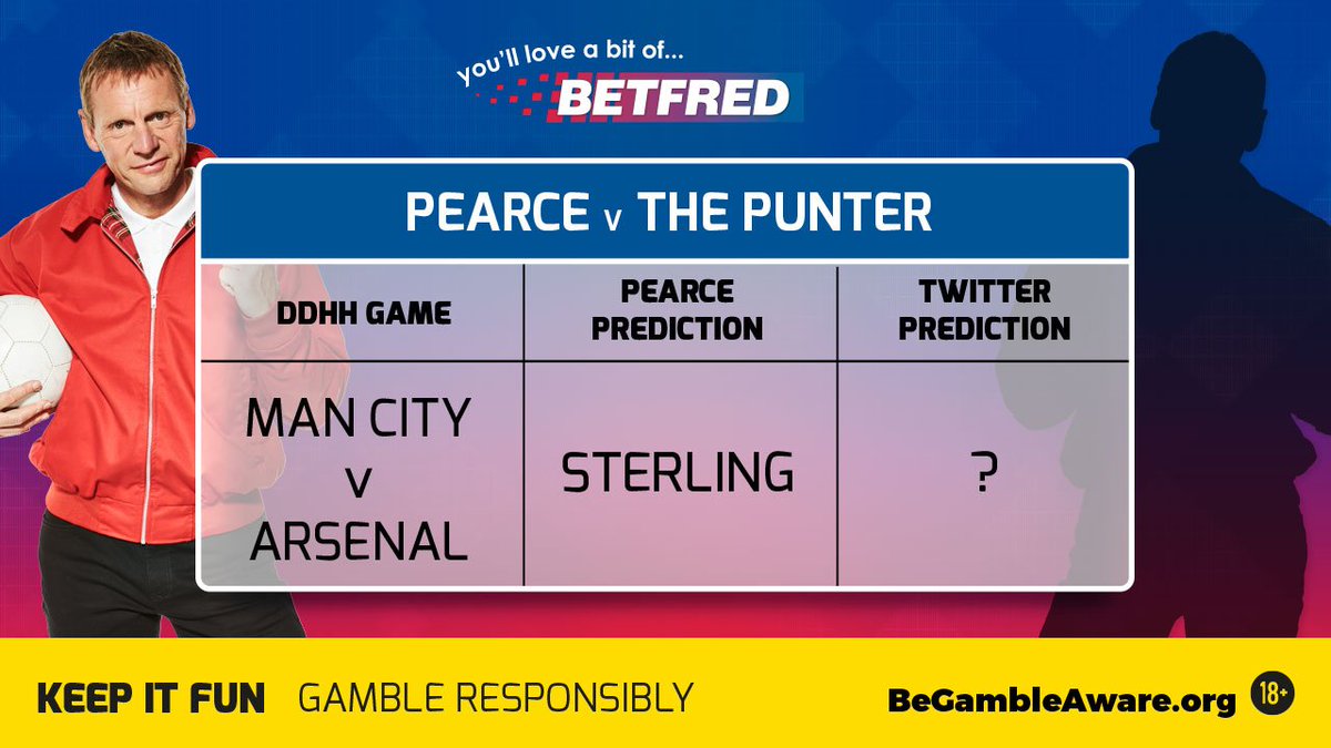 Betfred's tweet photo. 🤔 | Stuart's gone with Raheem Sterling!

Who's your pick?

£10 Free bet up for grabs.

#PVTP https://t.co/PWiBbTBHy2