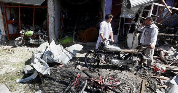 A suicide car bomb exploded on Saturday in Syria eastern city of Deir al-Zor killing and injuring dozens the Syrian state news agency SANA