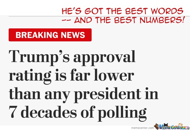 Rick_Horowitz's tweet photo. #TrumpPolls #TrumpApproval #BestWords #BestNumbers #TrumpNegatives https://t.co/8XehEHPVt1