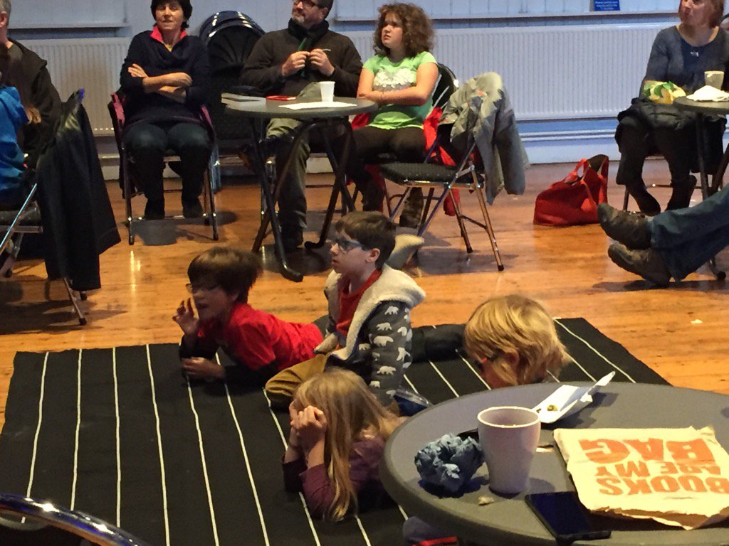 LouisaJoyner's tweet photo. Having a ball at #sbf2017 - fantastic kids activities making for a very special day... @BriceLouise @andyseedauthor https://t.co/vz8n38fCTm