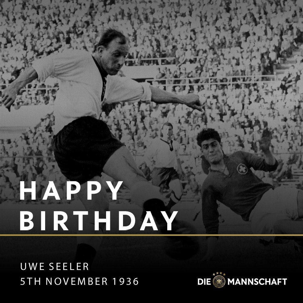 Happy birthday, Uwe Seeler! Our four-time World Cup participant turns 81 today   