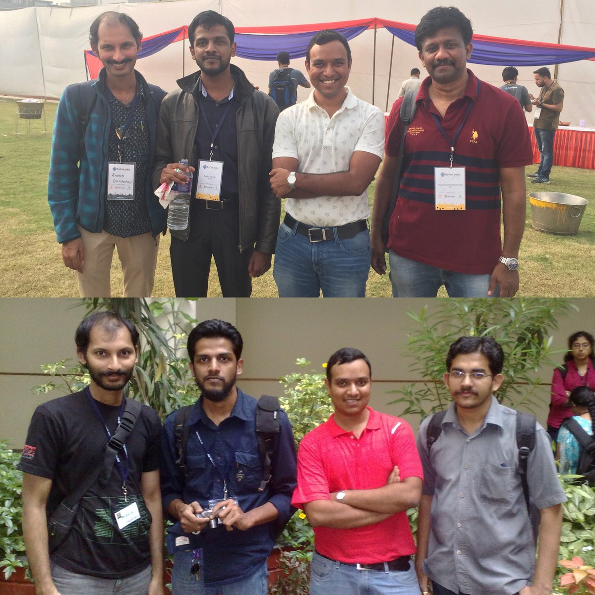 lprsd_'s tweet image. #pyconindia2017 #pyconindia flashback from 2010 and now 2017. @noufalibrahim founded then; keynoted now! @pythonhacker2 @anandology #pycon