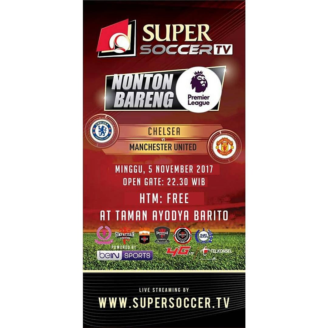 MALAM INI! SIMPATISAN UNITED JAKARTANS FT <a href="/BluesTroopsJKT/">Chelsea Jakarta</a>

#WEAREUNITEDID
#YOUC1000ISOTONIC
#SIMPATISANUNITED