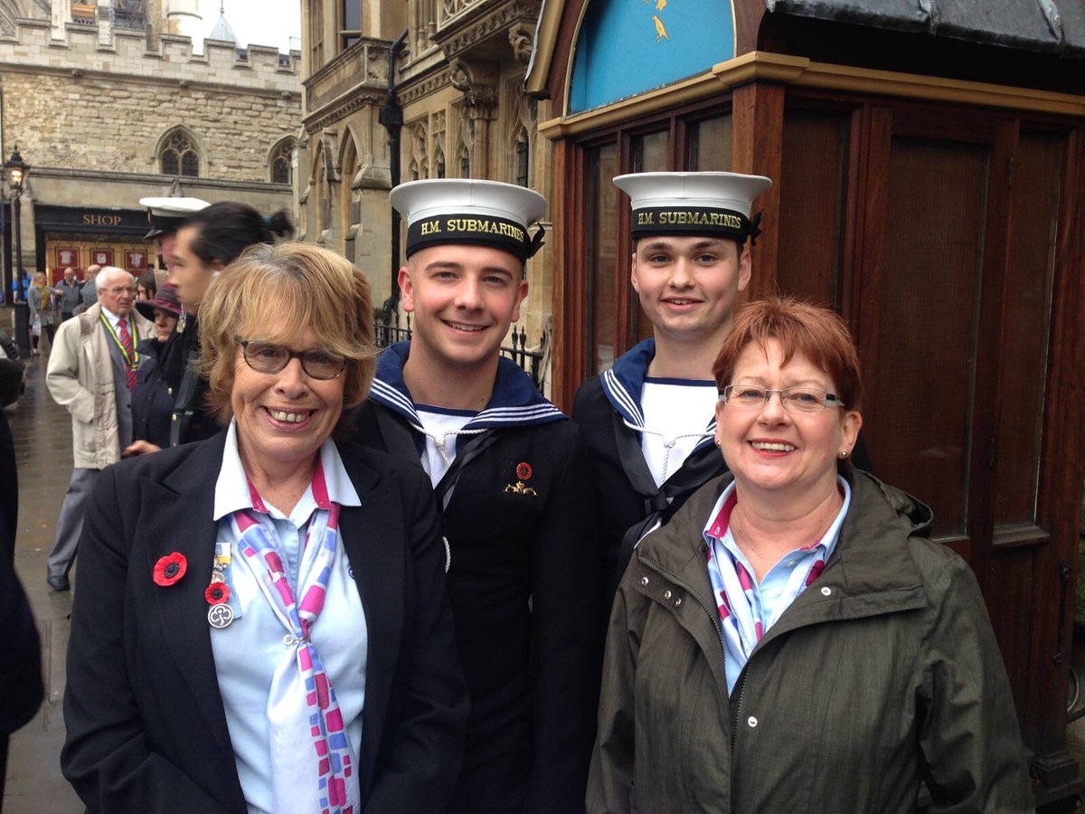 GGColeValley's tweet photo. Congratulations &amp; our biggest thanks to Jacque who received @Girlguiding 40 years service award &amp; attended @wabbey Thanks Service https://t.co/6pBaB2H1BA